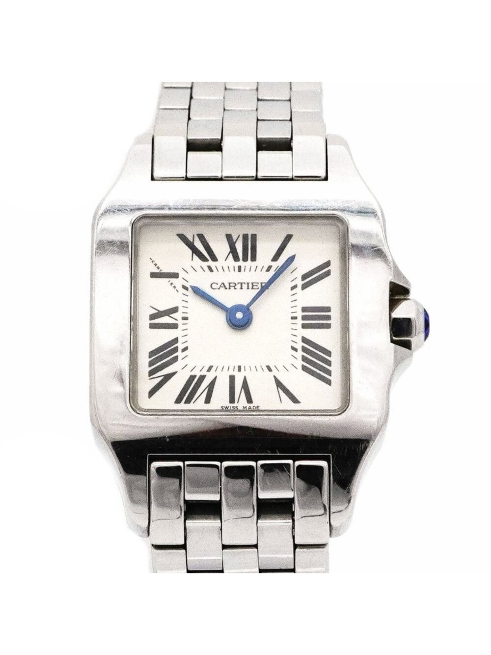 Cartier Santos Demoiselle SM Ivory Dial Watch